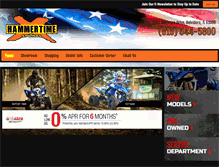 Tablet Screenshot of hammertimesports.com